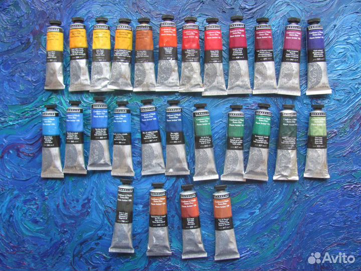 Французские премиальные масляные краски Sennelier