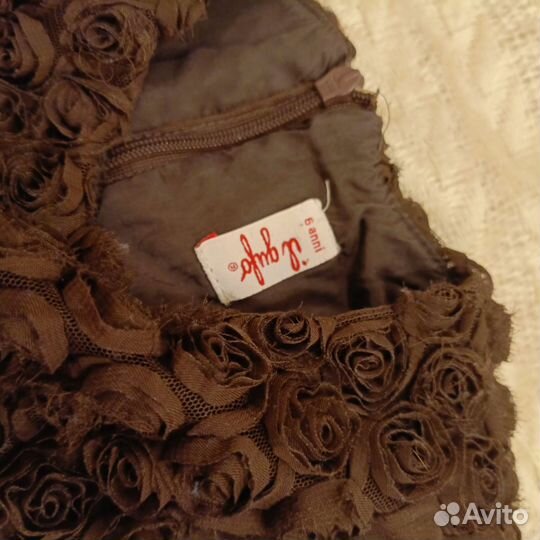 Нарядное бархатное платье Il gufo