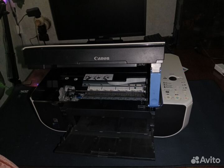 Цветной принтер canon, сканер