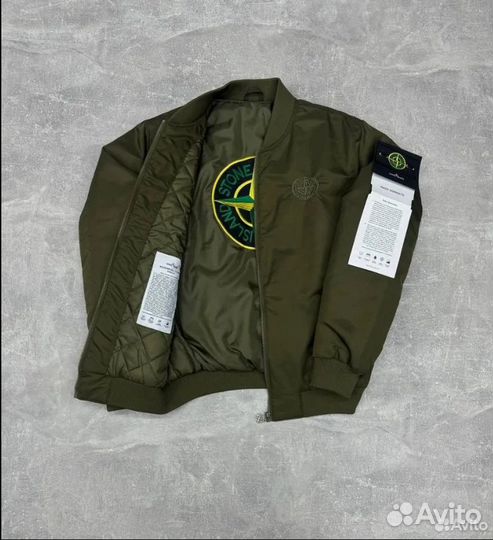 Мужской бомбер Stone island