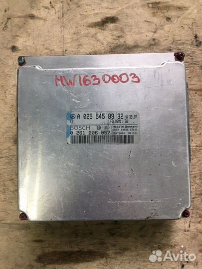 Блок управления двигателем Mercedes Benz S430 W220