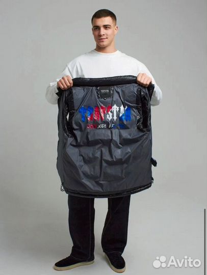 Жилетка trapstar мужская с капюшоном