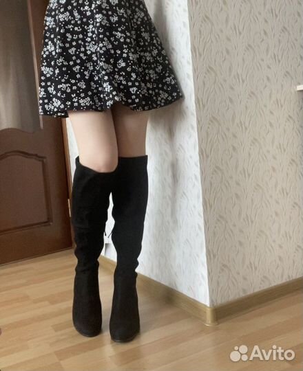 Сапоги высокие ботфорты