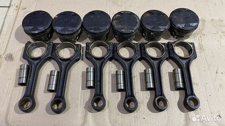 Поршень с шатуном BMW series 3 E46 M54B22