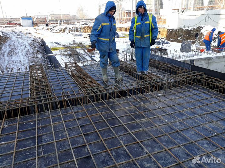 Опытная бригада монолитчиков