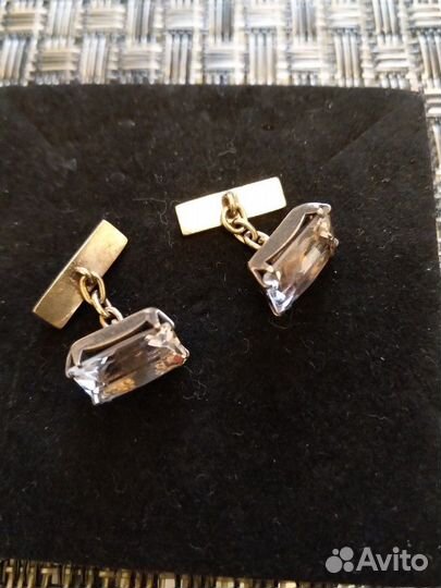 Запонки Винтаж 875 проба