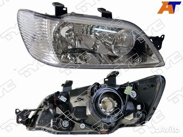 Фара mitsubishi lancer, mitsubishi lancer cedia, m