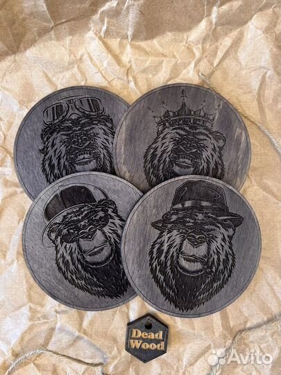 Подставки под стаканы/бокалы