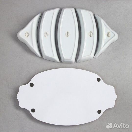 Менажница, деревянное основание, 2 шт 150 мл, 2 шт