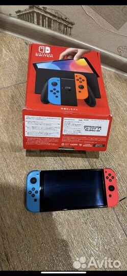 Nintendo switch oled + игры samsung evo 128
