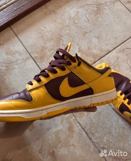 Кроссовки nike dunk low arizona state 10us