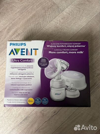 Молокоотсос электрический Philips avent