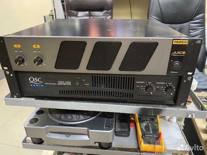 Усилитель звука профессиональный