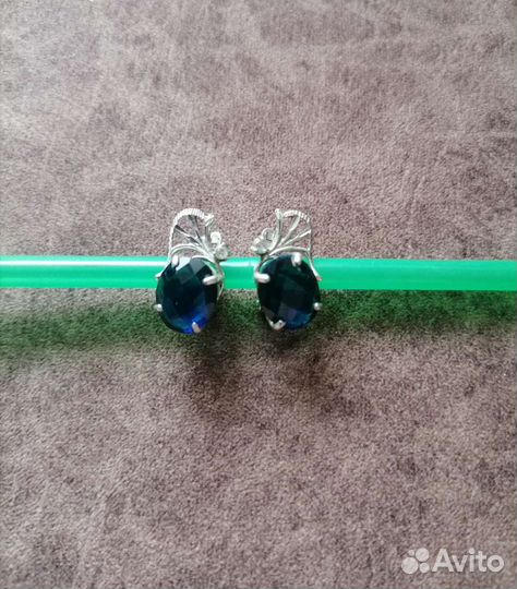 Серебряные серьги