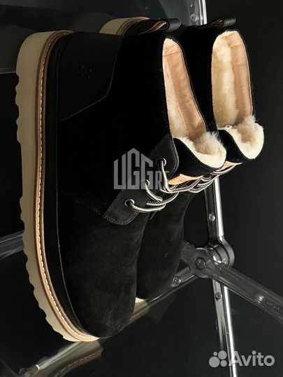 Ботинки Зимние Угги Ugg Neumel Gentleman Black