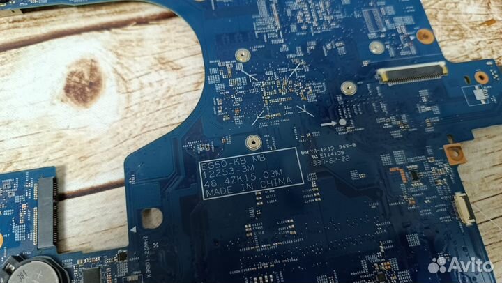 Б/у плата EG50-KB MB 12253-1M 48.4ZK01.01M