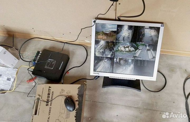 Камера видеонаблюдения,домофон