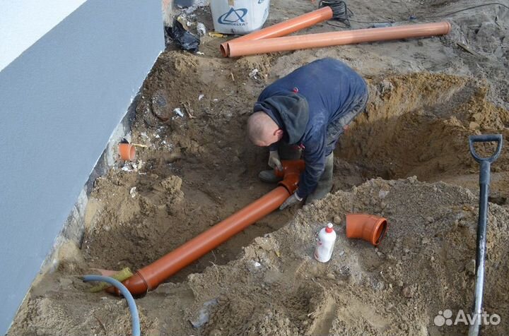 Водопровод/Канализация/Септики. Ремонт/Монтаж