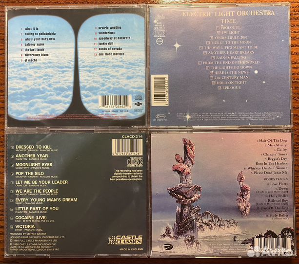 CD фирменные: Nazareth, Mark Knopfler