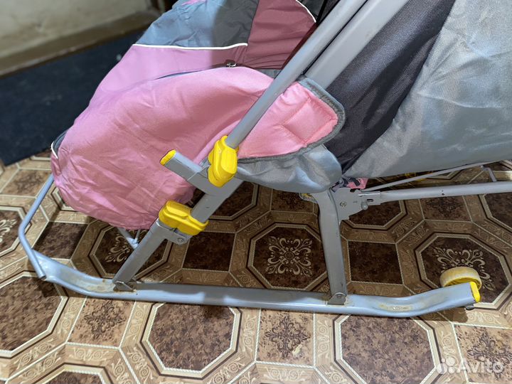 Санки коляска ника kids