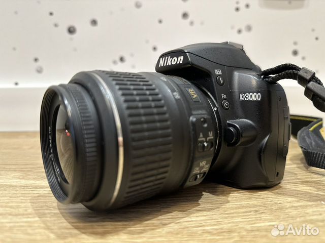 Фотоаппарат nikon D3000 объявление продам