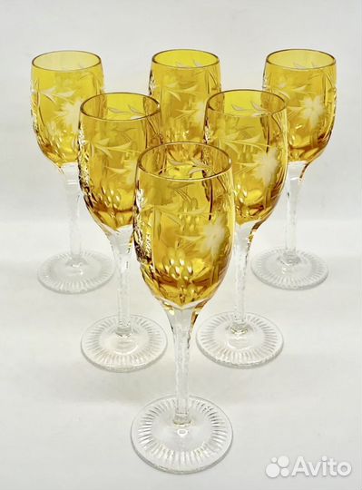 Бокал хрусталь янтарь просекко Nachtmann