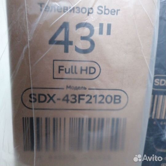 Телевизор Sber SDX-43U4124, 43