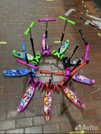 Самокат детский трехколесный