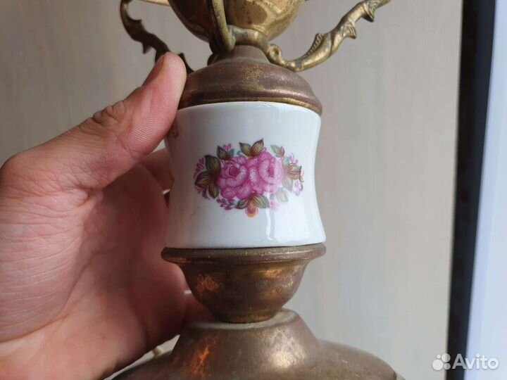 Настольный светильник бронза