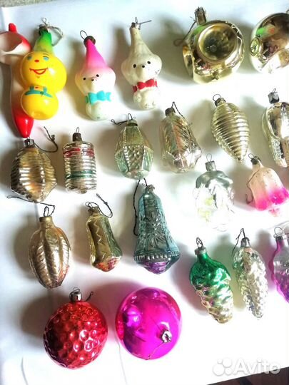 Елочные игрушки СССР