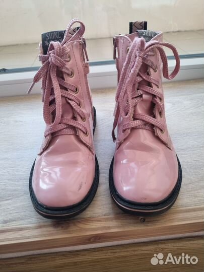 Ботиночки лак на р.34-35