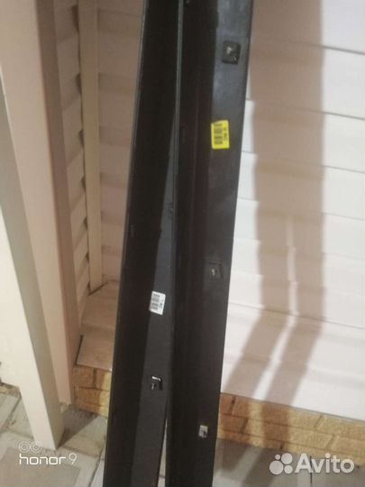 Пороги оригинальные на Hyundai Santa Fe