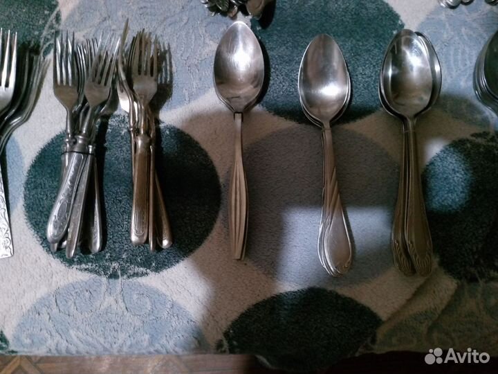 Ложки вилки нержавейка СССР