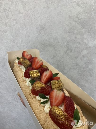 Меренговый рулет