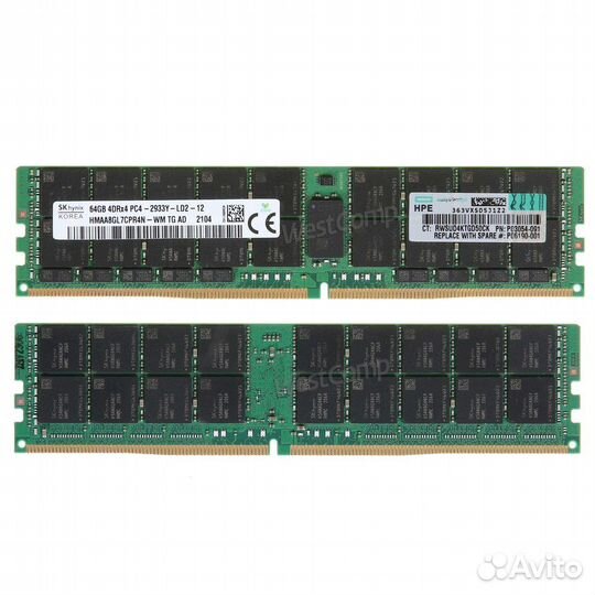 Серверная память HP ddr4 ddr3 ddr2 ddr1