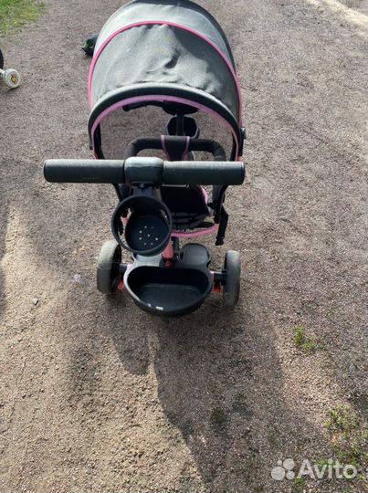 Велосипед-коляска kreiss с тентом