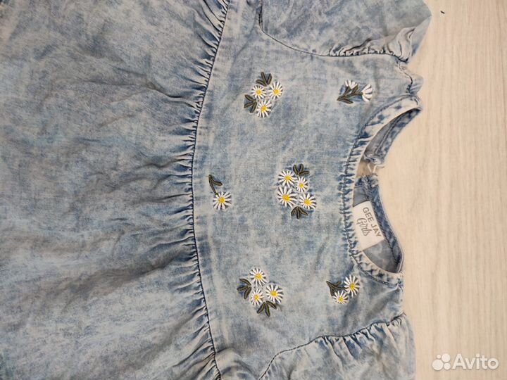 Платье джинсовое