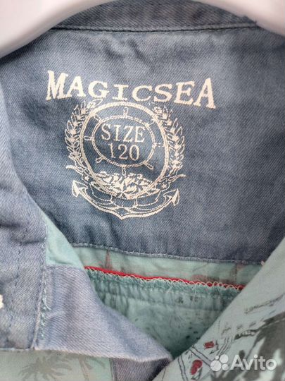 Рубашка с коротким рукавом 120 см