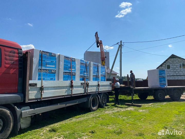 Перегородочные блоки Бонолит