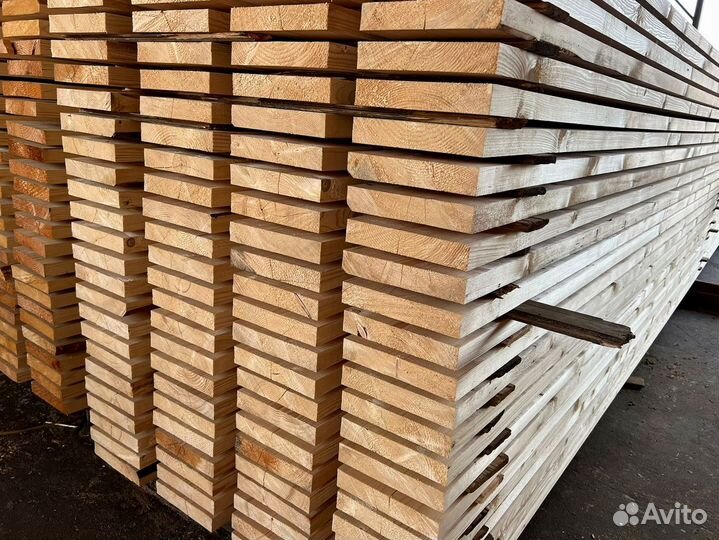 Брус обрезной 100х200х6000мм