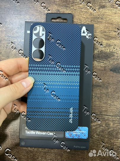 Чехол Pitaka Tactile Woven Samsung S25 Moonrise