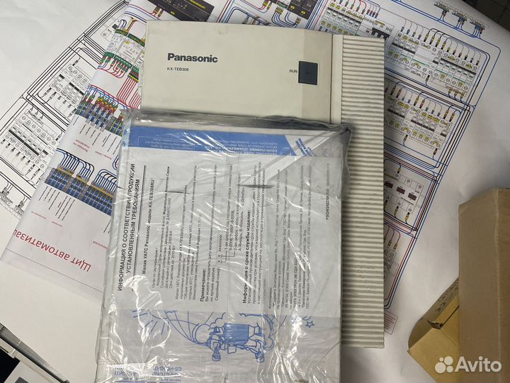 Мини атс panasonic kx-T206ru