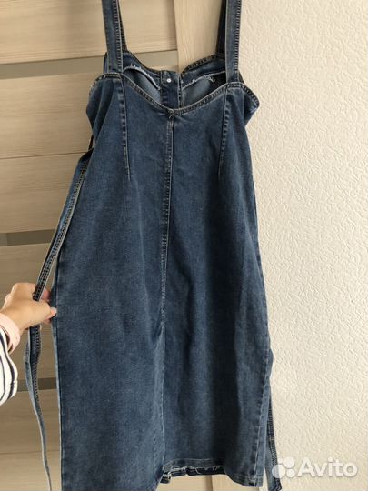 Джинсовый сарафан