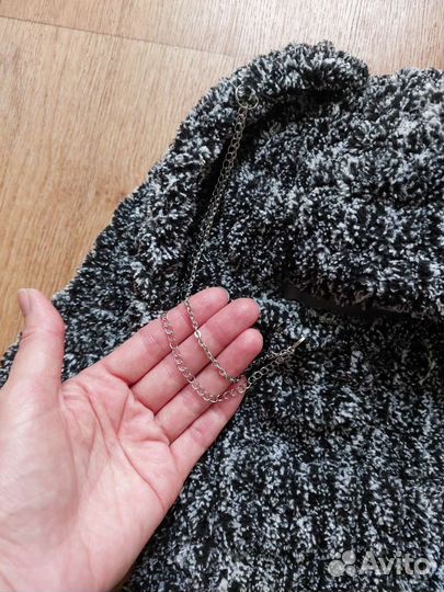 Шапка балаклава с флисом зайка