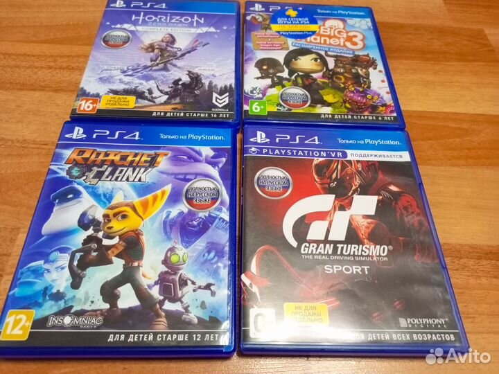 Игры для приставок ps4