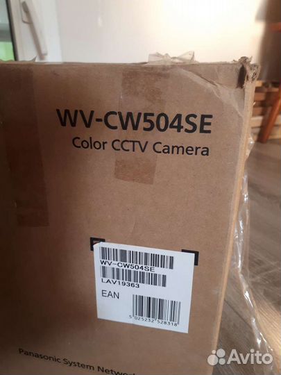 Видеокамера panasonic wv-cw504se