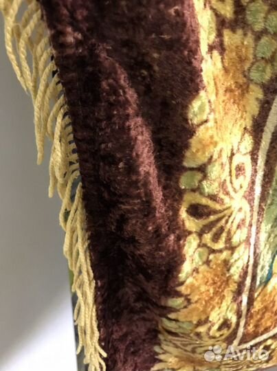 Ковер настенный олени. Плюш, велюр СССР винтаж