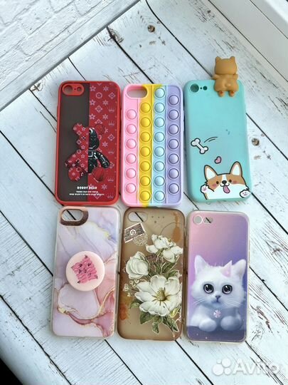 Чехол на iPhone 7 8 пластик