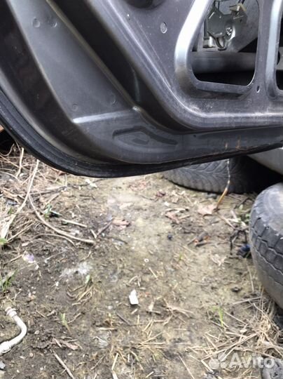 Дверь задняя левая калина универсал