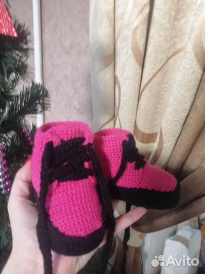 Пинетки для девочки